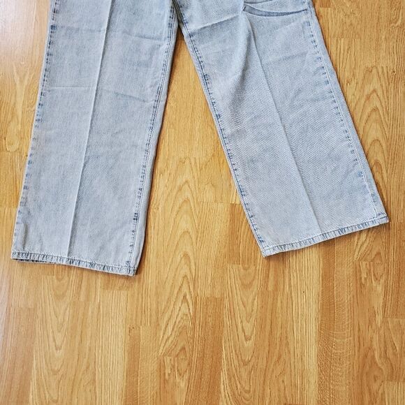 NEW! Blank NYC | Paperbag Waist Wide Leg Jeans - size Small - Picture 5 of 12